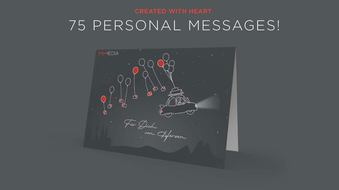 RMH MEDIA We Care / 75 personal messages
