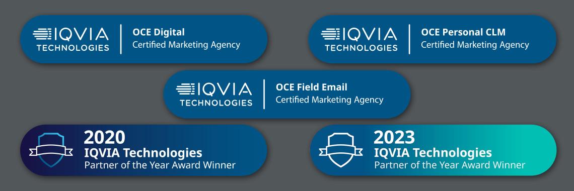IQVIA Certifications and Awards
